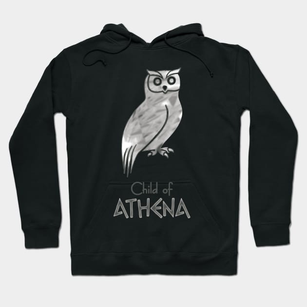 Child of Athena – Percy Jackson inspired design Hoodie by NxtArt